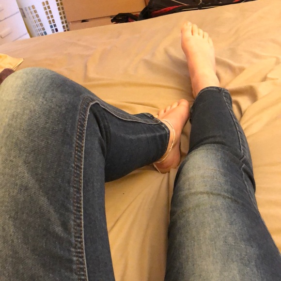 Blue Justice simply low jeggings size 12 girls - Picture 3 of 3